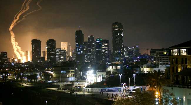 IRAN MISSILES IN ISRAEL