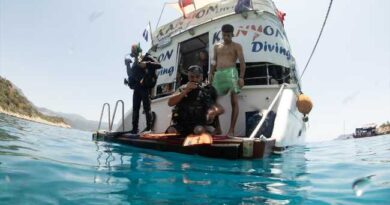 SCUBA DIVER KAS TURKEY