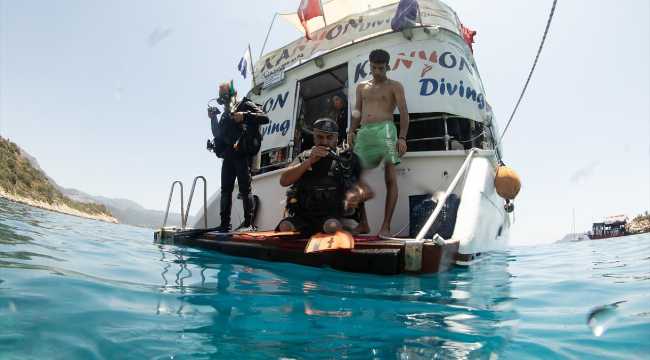 SCUBA DIVER KAS TURKEY