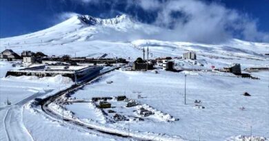 CARAVAN CAPING İN MOUNT ERCIYES 1