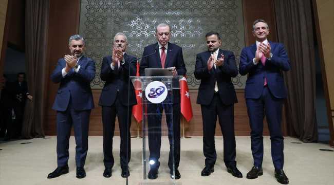 President Erdoğan presenting 5G in Turkey